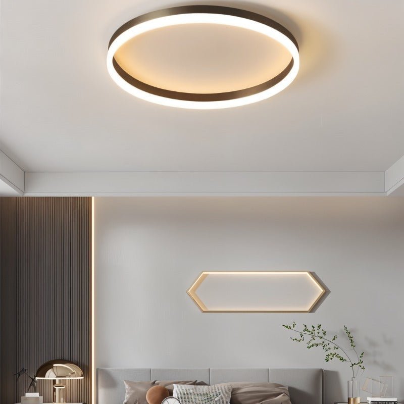 Elegancka Okrągła LED-Lampa Sufitowa