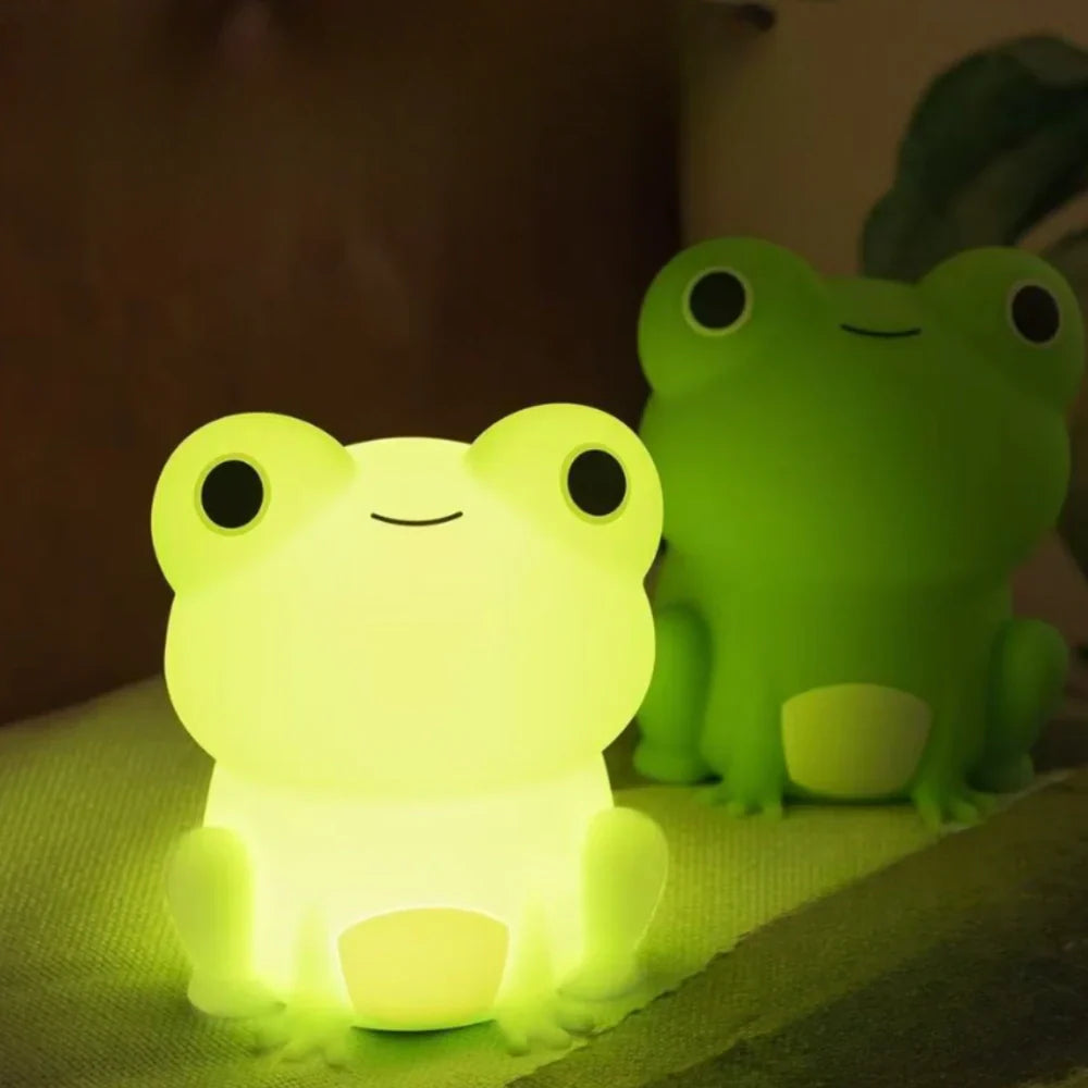 Lampka stołowa nocna LED Śpiący przyjaciele lampka przyłóżkowa