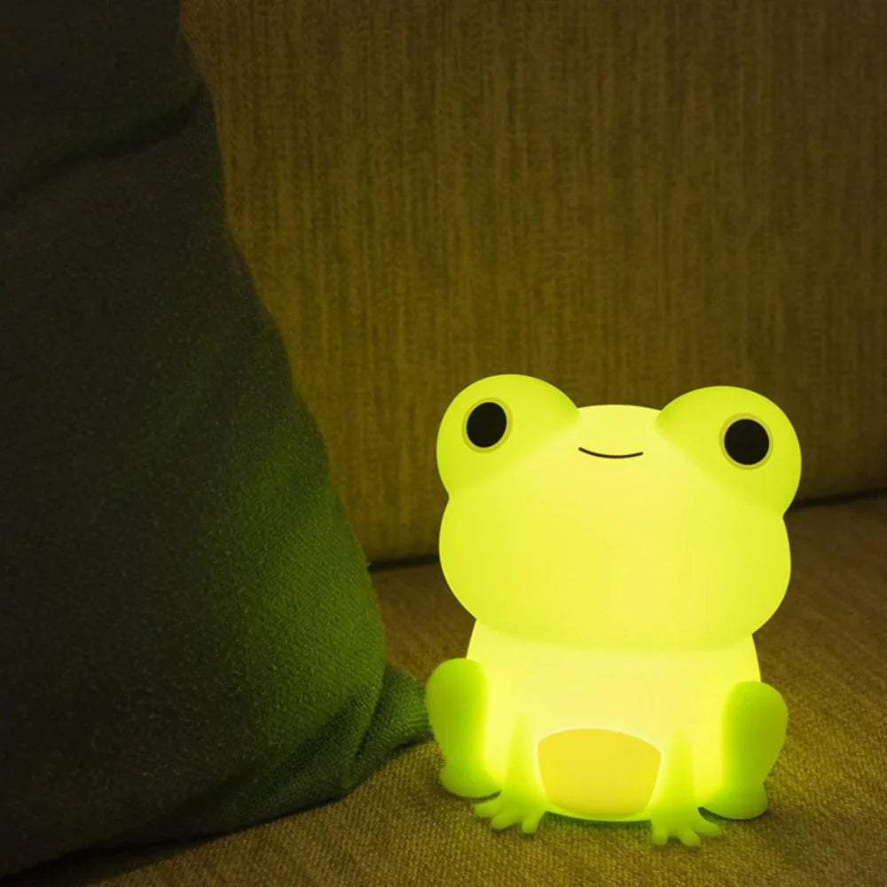 Lampka stołowa nocna LED Śpiący przyjaciele lampka przyłóżkowa
