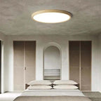 Stylowa Okrągła Lampa Sufitowa Flush Mount Nowoczesna – Minimalistyczny styl japoński