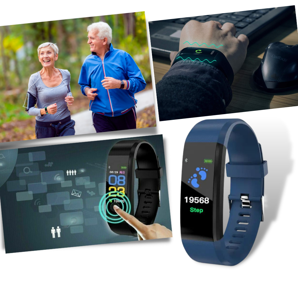 Inteligentny Niezawodny Wodoodporny Zegarek Fitness