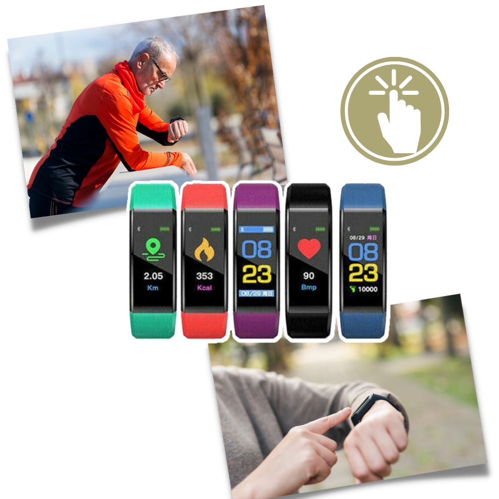 Inteligentny Niezawodny Wodoodporny Zegarek Fitness
