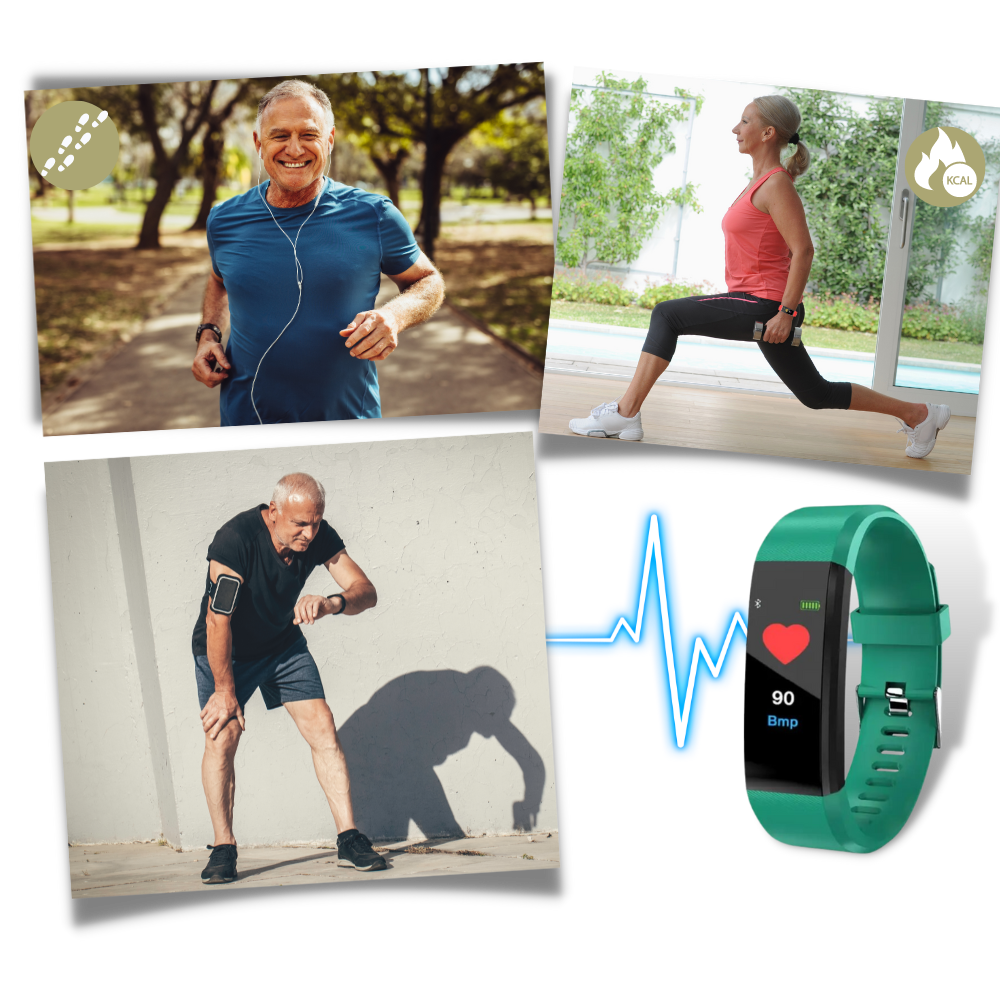 Inteligentny Niezawodny Wodoodporny Zegarek Fitness