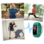 Inteligentny Niezawodny Wodoodporny Zegarek Fitness