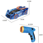 Futurystyczny samochód RC sterowany laserowo