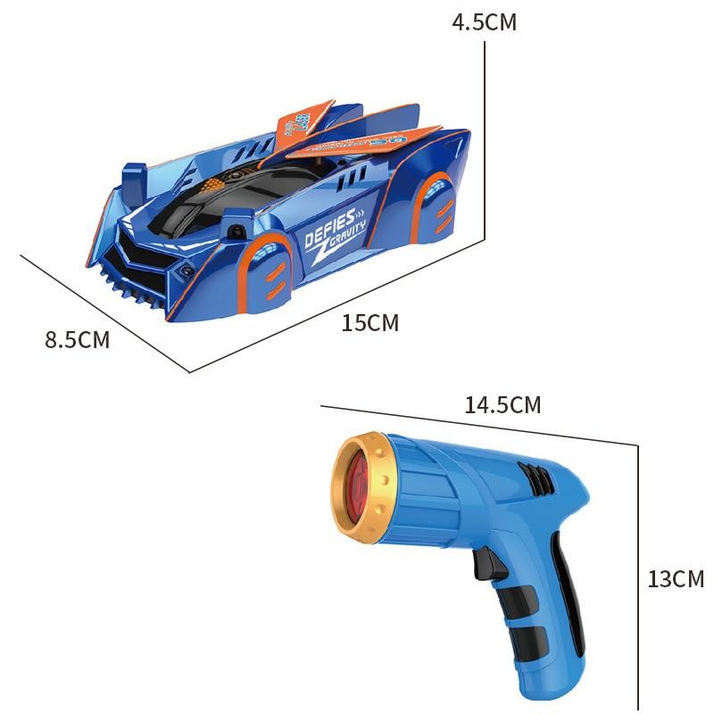 Futurystyczny samochód RC sterowany laserowo