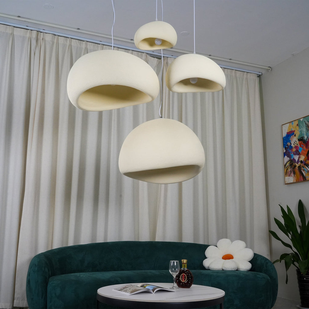Lampa wisząca w kształcie chmury