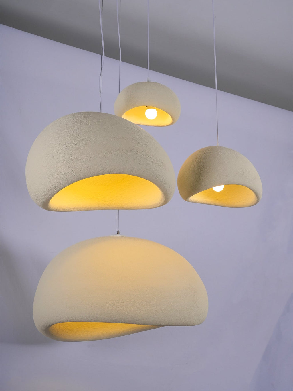 Lampa wisząca w kształcie chmury