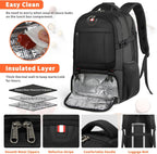 Inteligentny plecak podróżny z przegrodami na laptopa i lunch