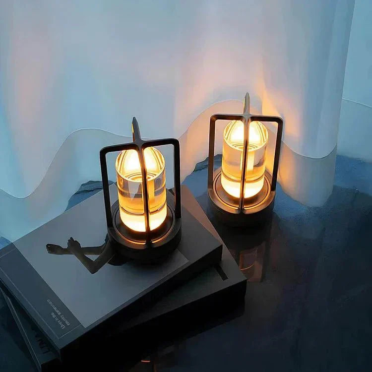 Dekoracyjna kryształowa dotykowa lampa nocna