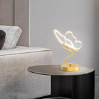 Modna elegancka lampka przenośna LED Butterfly