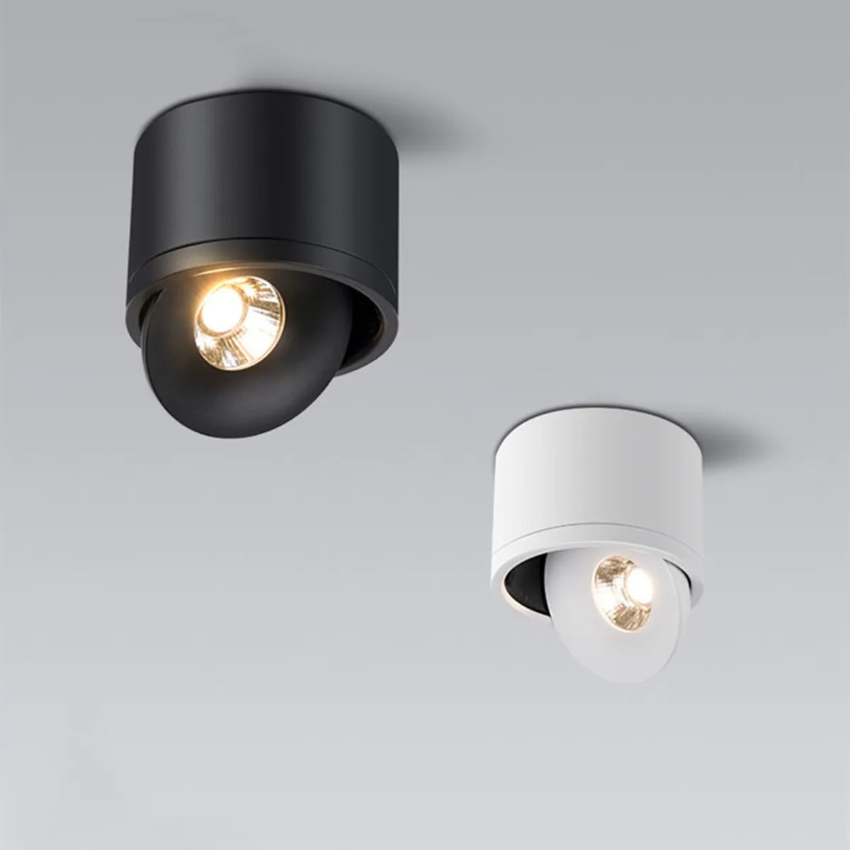 Nowoczesna Uniwersalna Obrotowa LED Lampa Sufitowa