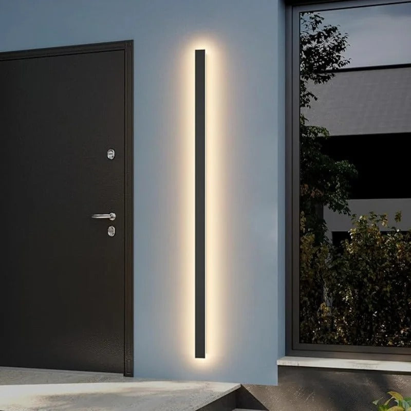 Zewnętrzna ścienna lampa LED z funkcją ściemniania