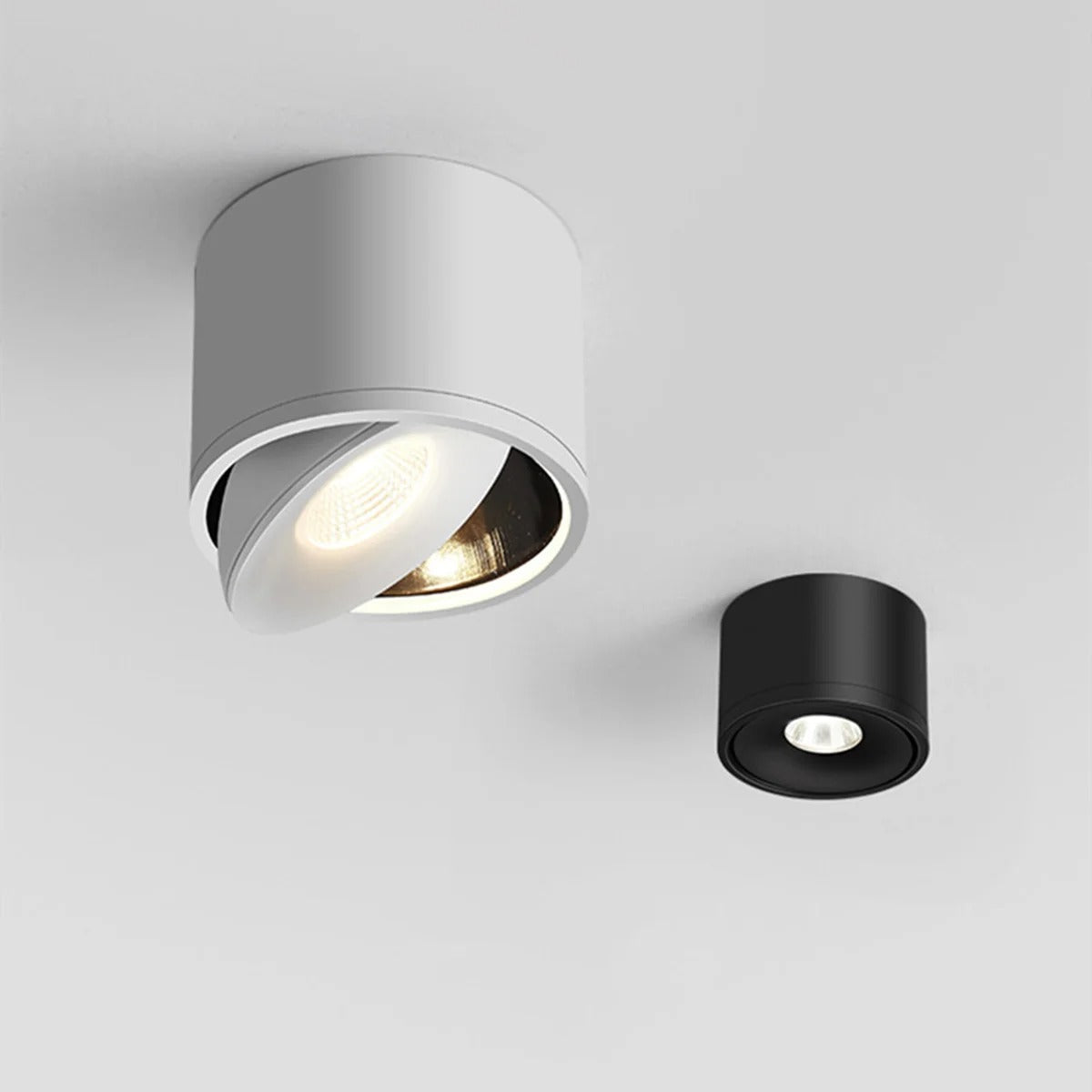Nowoczesna Uniwersalna Obrotowa LED Lampa Sufitowa