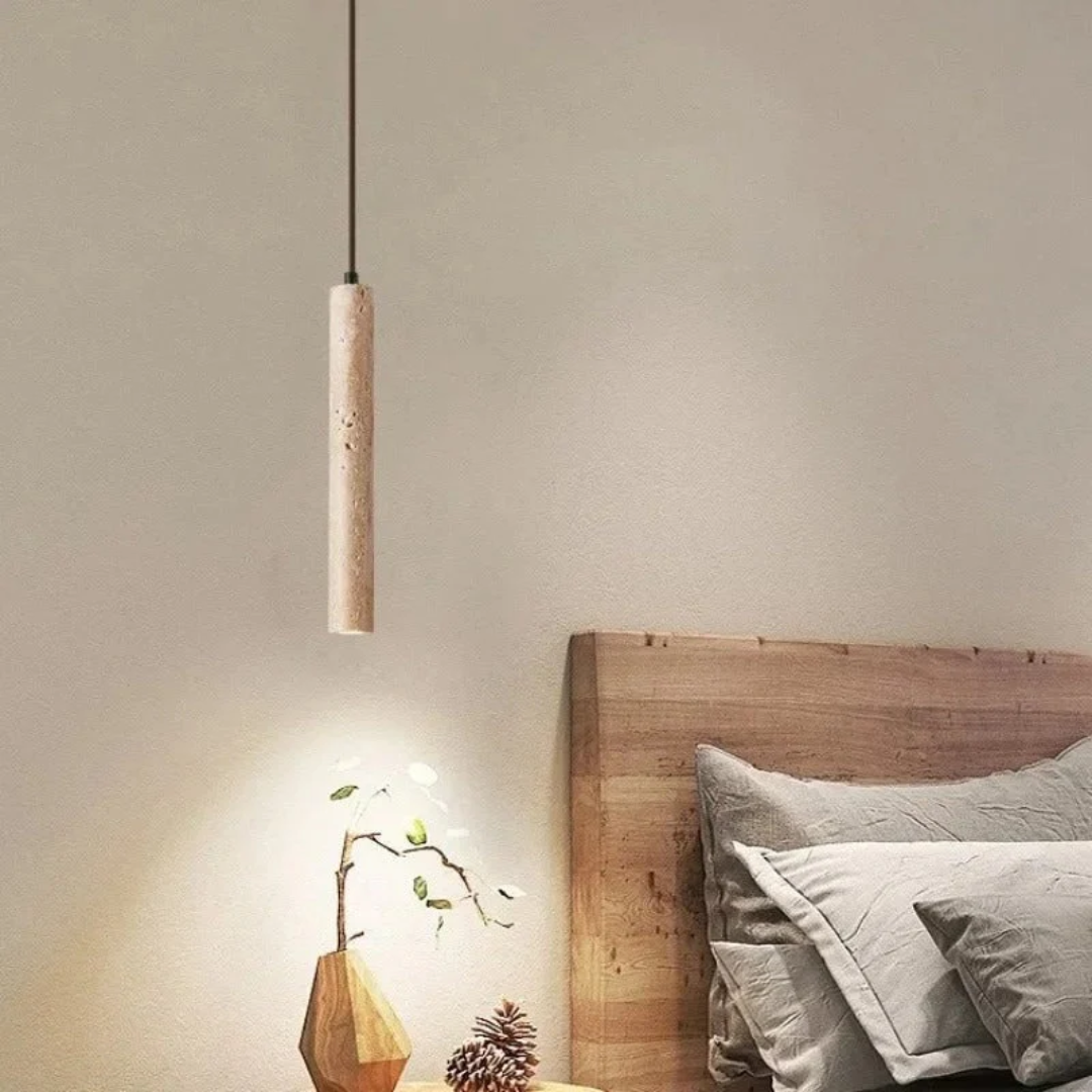 Dekoracyjny żyrandol LED w stylu Wabi-Sabi do nowoczesnych wnętrz