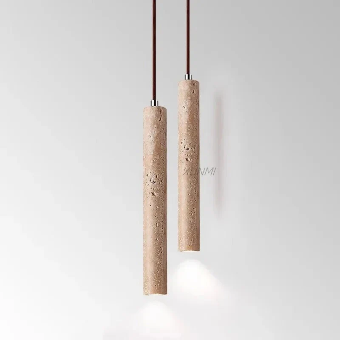 Dekoracyjny żyrandol LED w stylu Wabi-Sabi do nowoczesnych wnętrz
