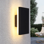 Elegancka minimalistyczna lampa ścienna LED do oświetlenia zewnętrznego