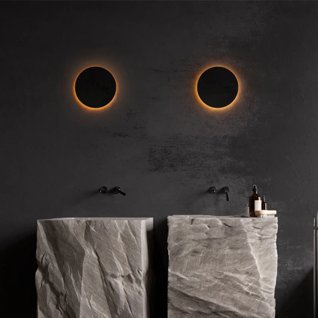 Elegancka minimalistyczna lampa ścienna LED do oświetlenia zewnętrznego