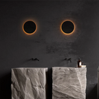 Elegancka minimalistyczna lampa ścienna LED do oświetlenia zewnętrznego