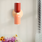 Nowoczesna nordycka lampa ścienna LED z podwójnym oświetleniem