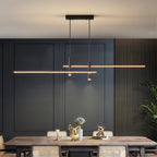 Minimalistyczna Regulowana Lampa Wisząca LED Liniowa