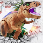Realistyczny Dinozaur z Rykami i LED-Światłem