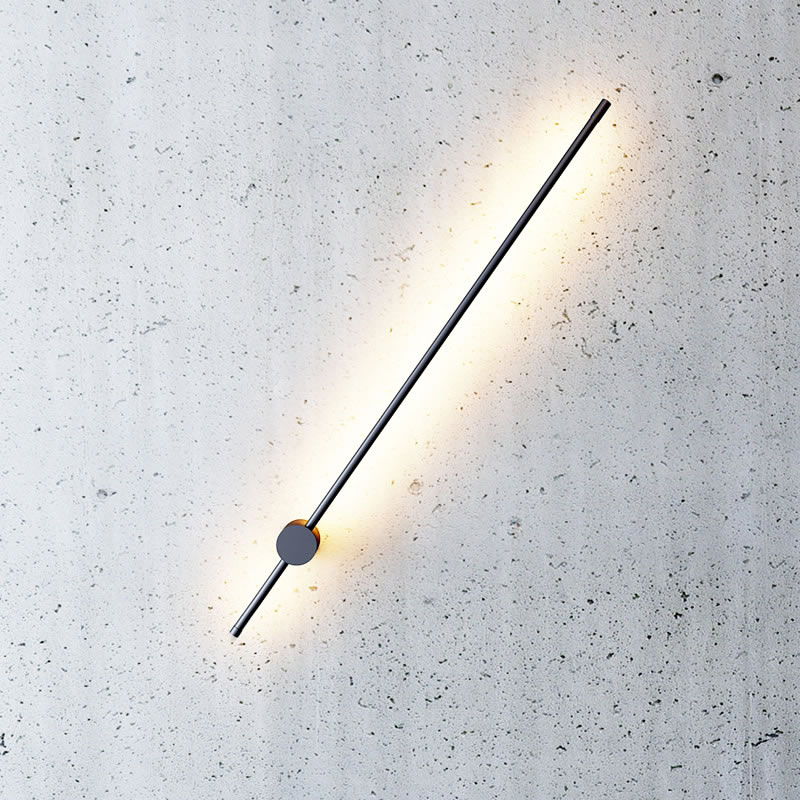 Elegancka liniowa lampa ścienna LED do nowoczesnych wnętrz