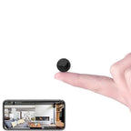 Mini Kamera WiFi Full HD 720p – Bezprzewodowy Monitoring 150° z Nagrywaniem w Pętli