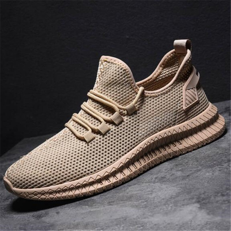 Męskie Sneakersy Sportowe Elastyczne Lekkie Buty Treningowe