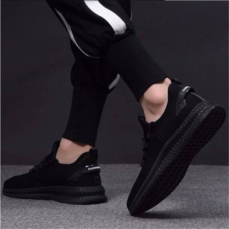 Męskie Sneakersy Sportowe Elastyczne Lekkie Buty Treningowe