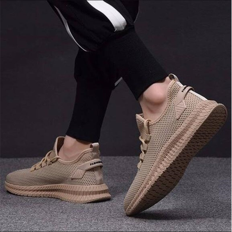 Męskie Sneakersy Sportowe Elastyczne Lekkie Buty Treningowe
