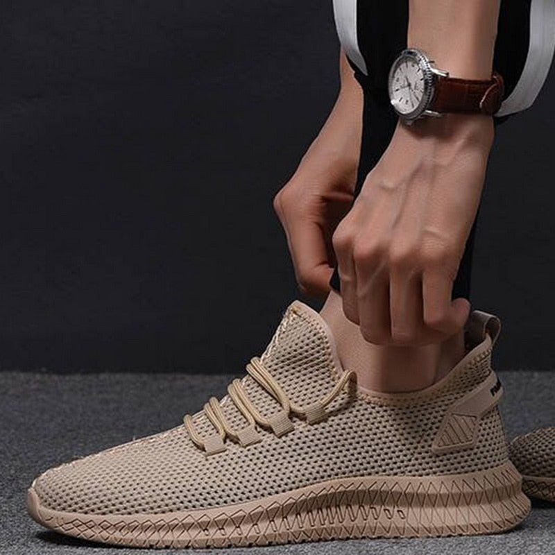 Męskie Sneakersy Sportowe Elastyczne Lekkie Buty Treningowe