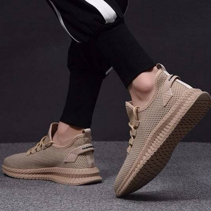 Męskie Sneakersy Sportowe Elastyczne Lekkie Buty Treningowe