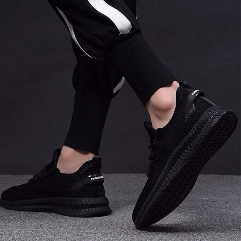 Męskie Sneakersy Sportowe Elastyczne Lekkie Buty Treningowe