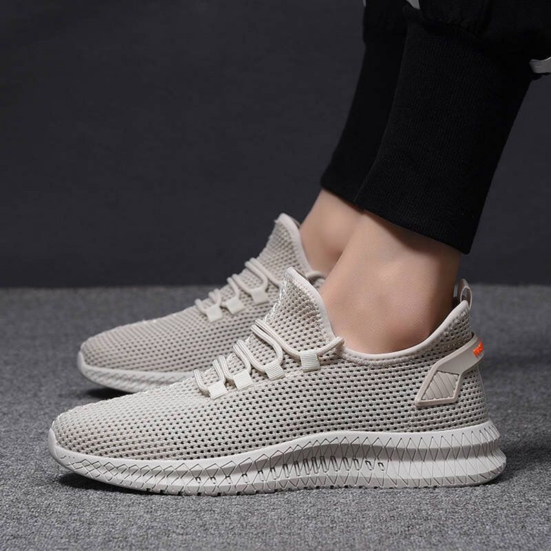 Męskie Sneakersy Sportowe Elastyczne Lekkie Buty Treningowe