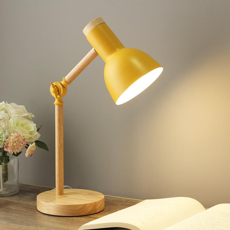Nowoczesna regulowana lampa stołowa Oświetlenie w stylu nordyckim