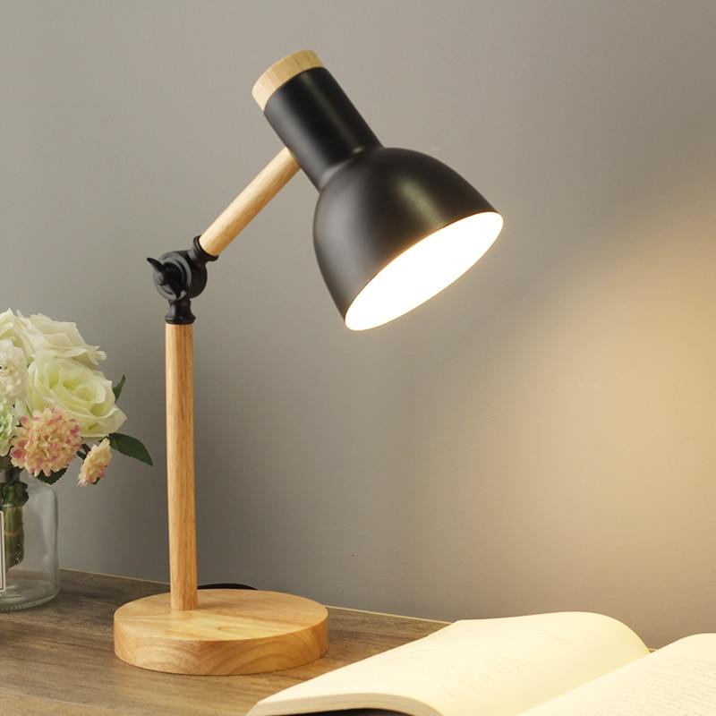 Nowoczesna regulowana lampa stołowa Oświetlenie w stylu nordyckim