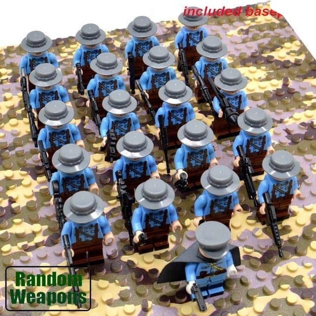 Kreatywne klocki do budowania armii – WORLDWAR  II, 21 elementów/Klocki do budowania armii