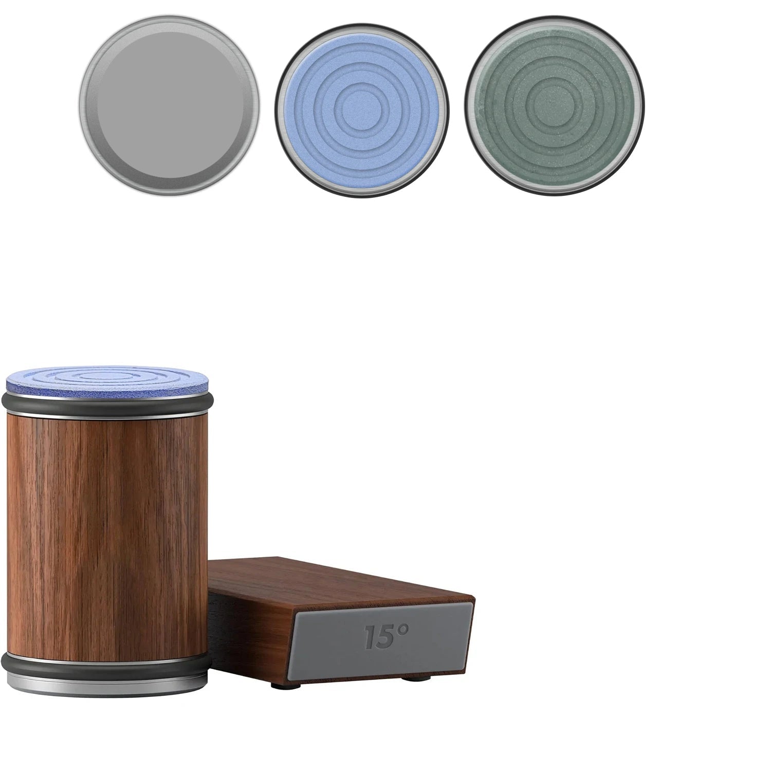 Zaawansowana ostrzałka do noży z rolką i zestawem magnetycznym