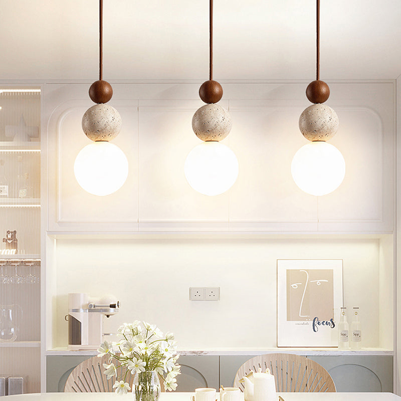 Rustykalna lampa wisząca – elegancka oprawa sufitowa