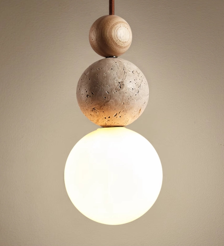 Rustykalna lampa wisząca – elegancka oprawa sufitowa