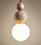 Rustykalna lampa wisząca – elegancka oprawa sufitowa