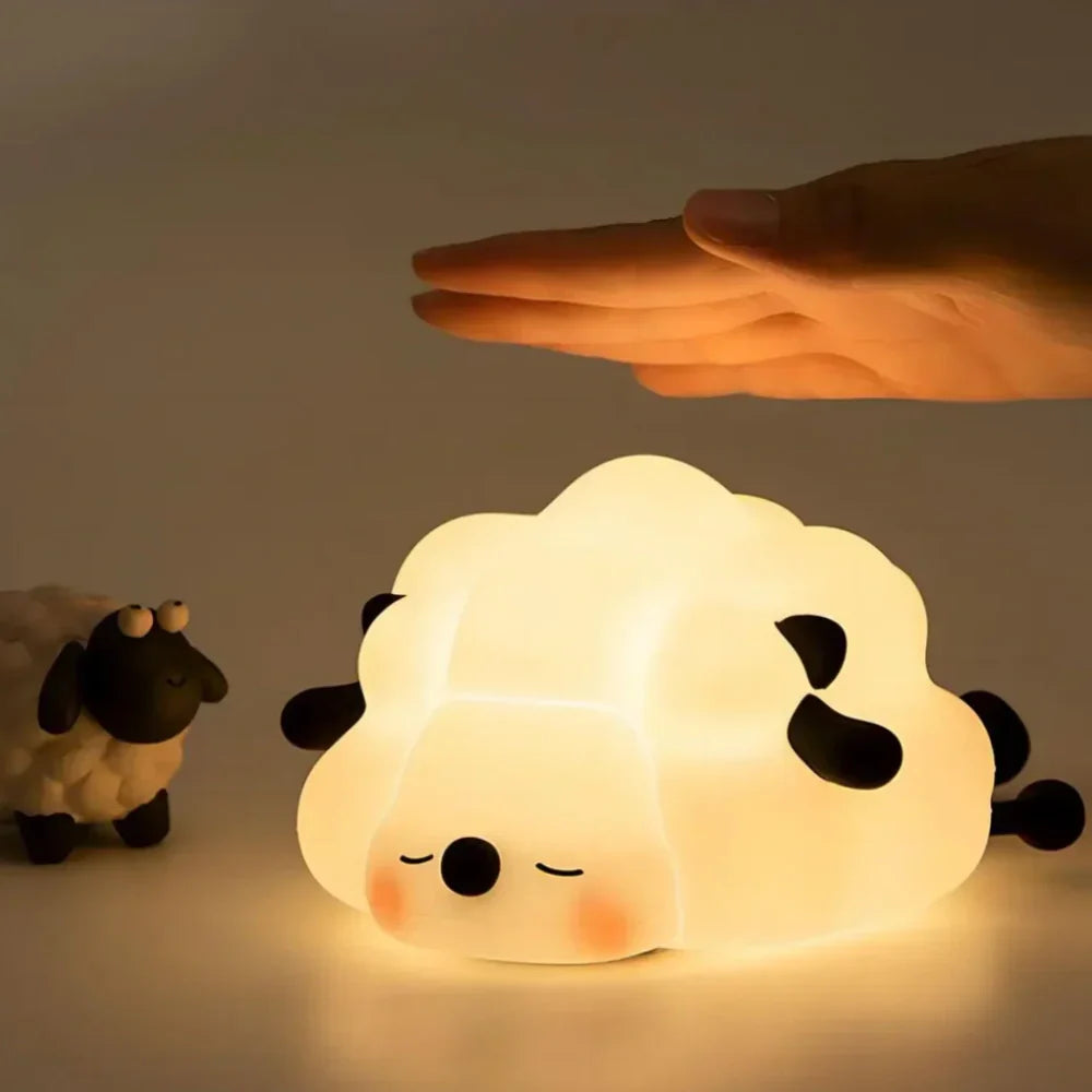 Przenośna Nocna Lampa z Delikatnym Światłem - Projekt zwierzęcy