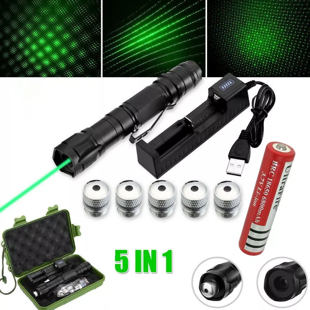 Precyzyjny Zielony Wskaźnik Laserowy Dalekiego Zasięgu