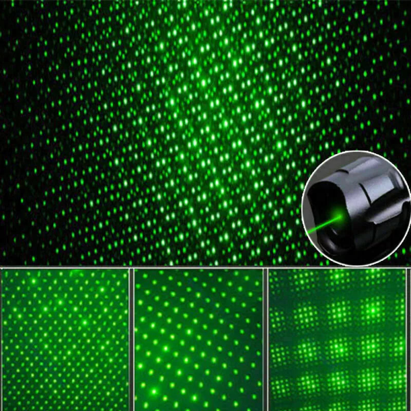 Precyzyjny Zielony Wskaźnik Laserowy Dalekiego Zasięgu
