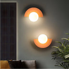 Lampa ścienna nordycka LED metalowa