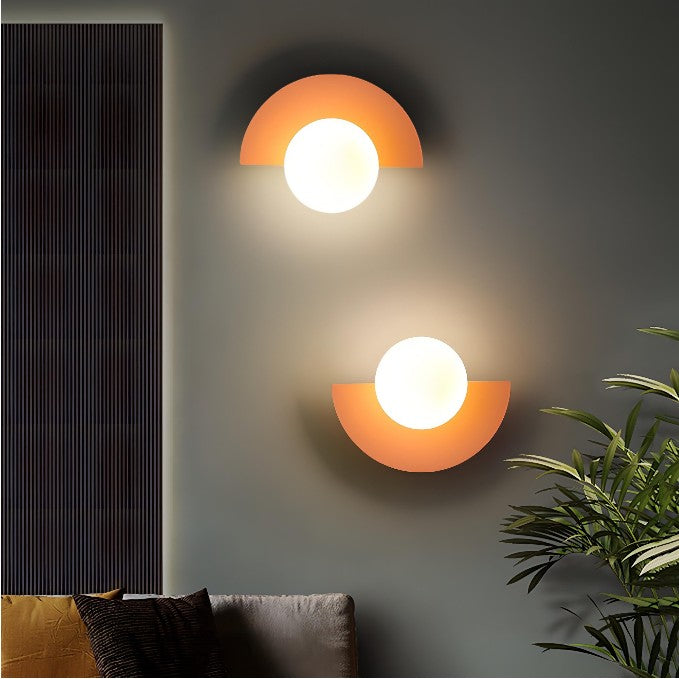 Lampa ścienna nordycka LED metalowa