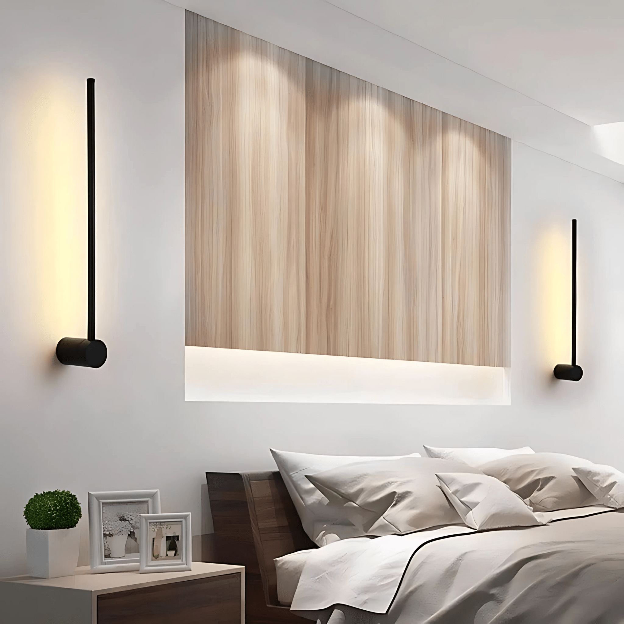 Minimalistyczna Nowoczesna lampa ścienna do wnętrz