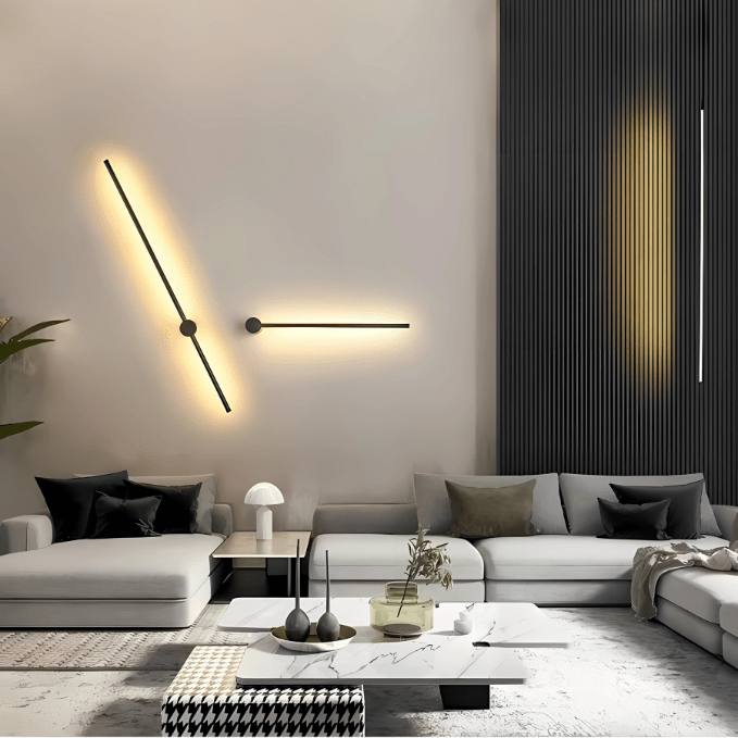Minimalistyczna Nowoczesna lampa ścienna do wnętrz