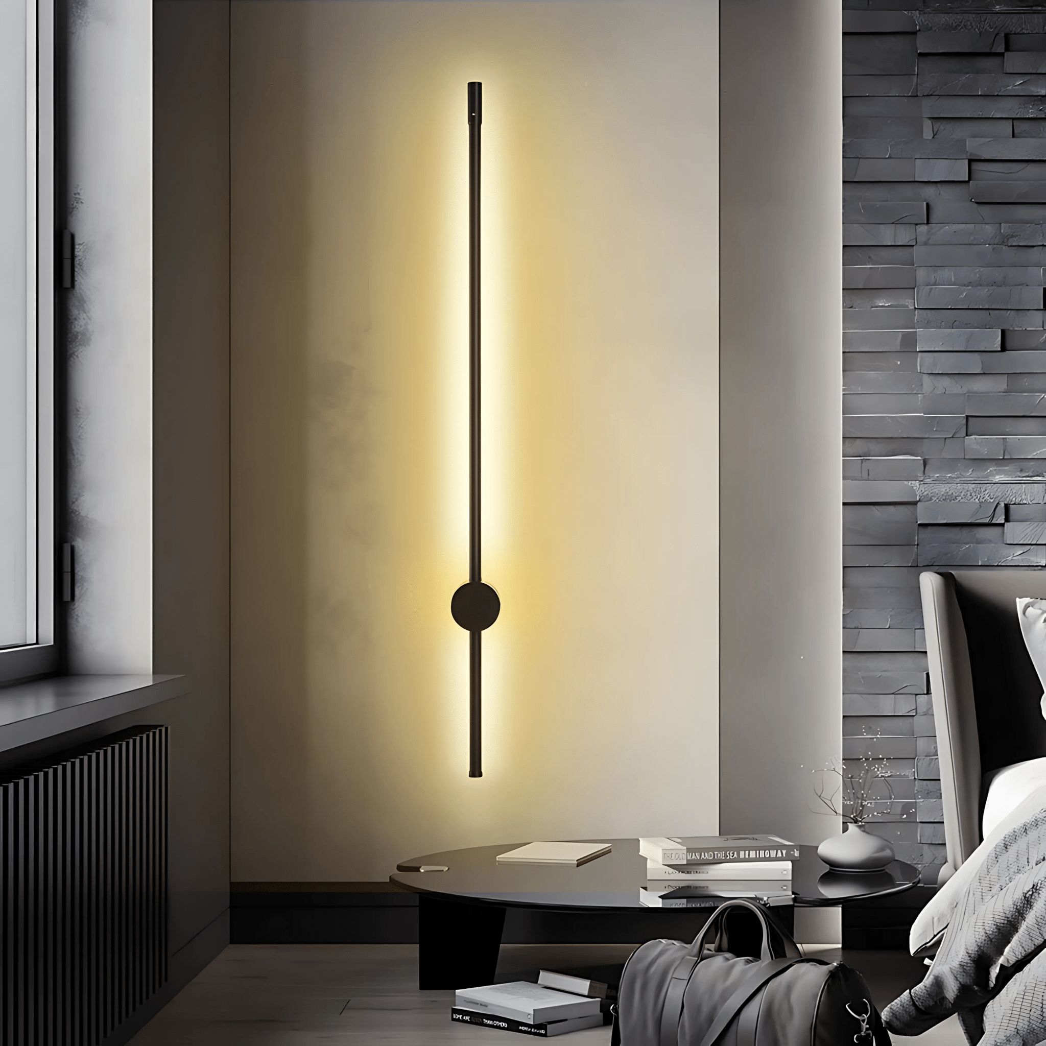 Minimalistyczna Nowoczesna lampa ścienna do wnętrz